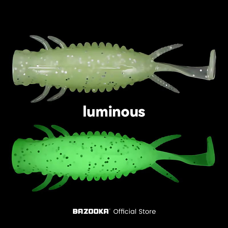 Cebo blando Bazooka para lubina y lucio – Vinilos de silicona para jigging - imagen 4