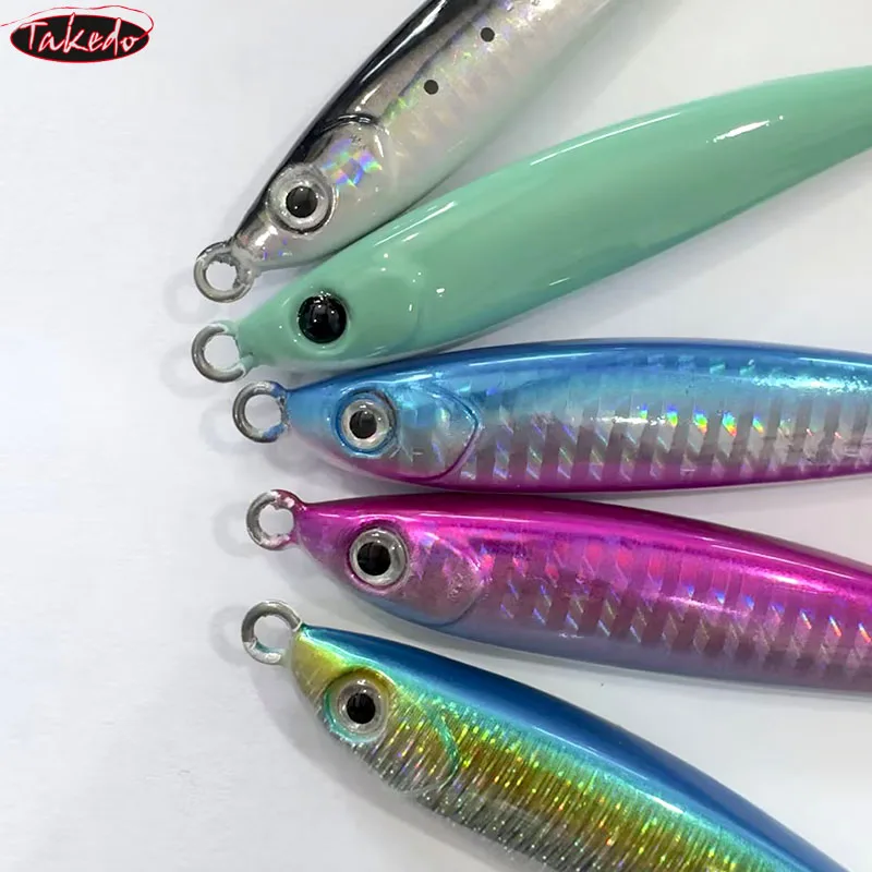 TAKEDO lápiz luminoso de hundimiento para jigging con acción - imagen 3
