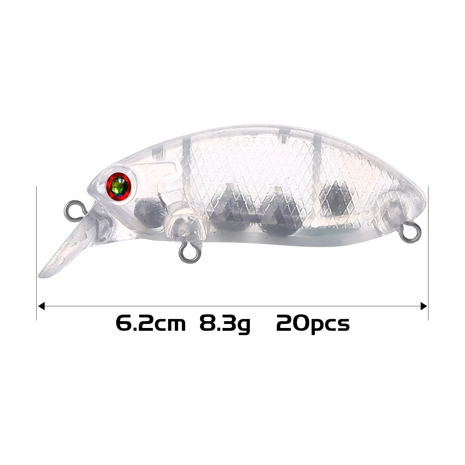 Popper/crankbaits con sistema interno de bolas