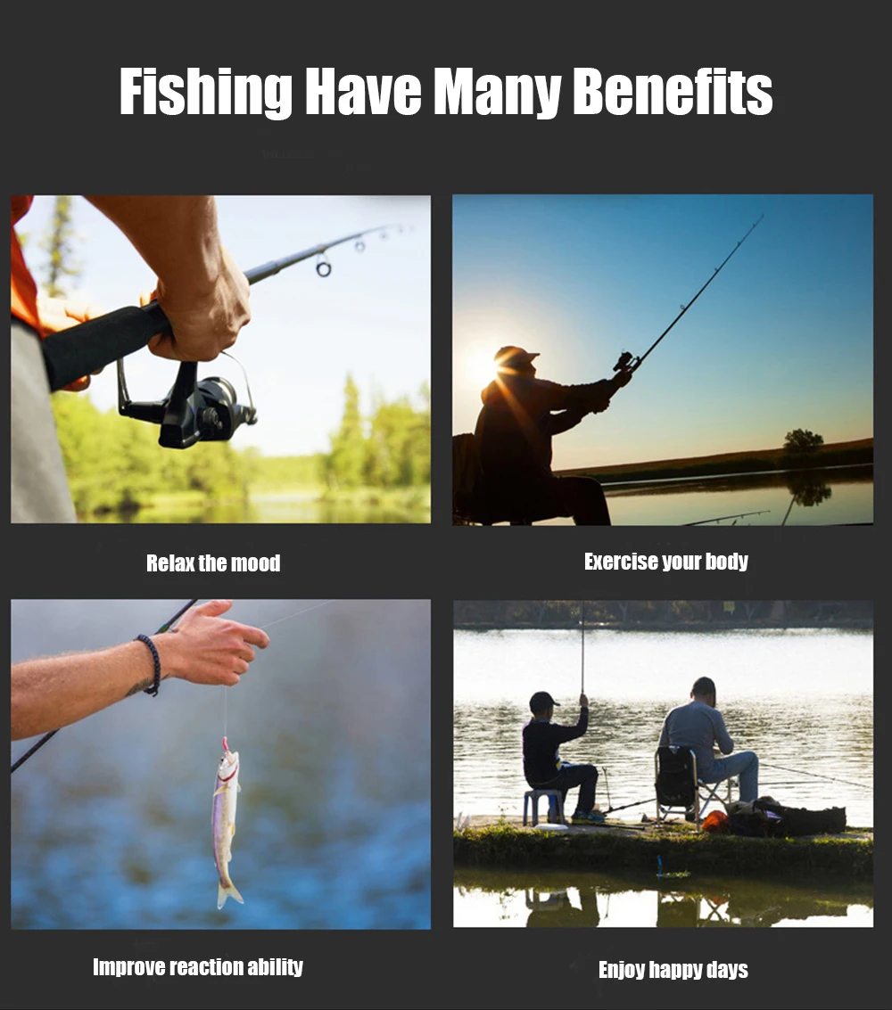 Uso del mosquetón en montaje de pesca