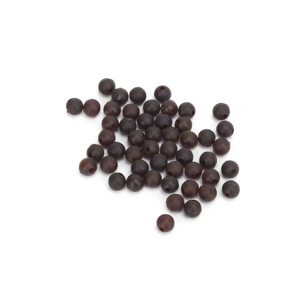 Cuentas flotantes de silicona redondas para pesca de carpa