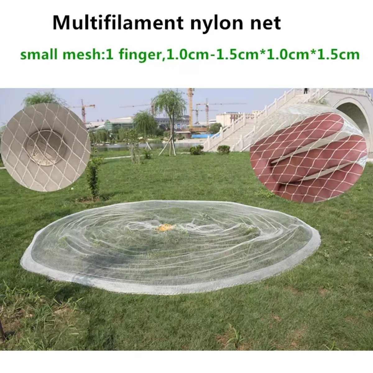 POUI COME DREAM Trampa para camarones en malla multifilamento de nailon - imagen 4