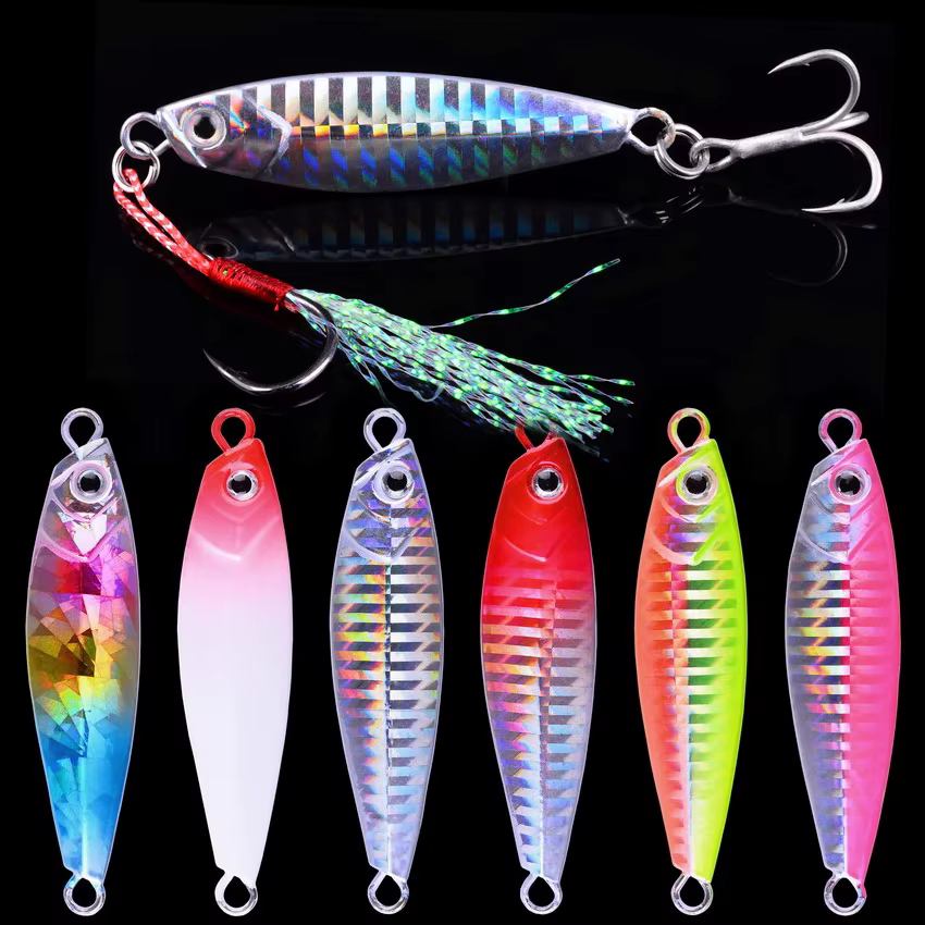Jig metálico spinning lubina trucha