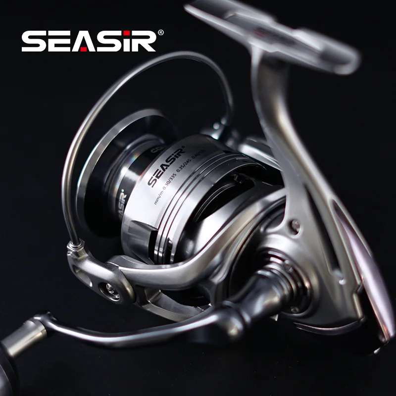 Carrete giratorio SEASIR CONTRA MAX – Aluminio para pesca en agua salada - imagen 4
