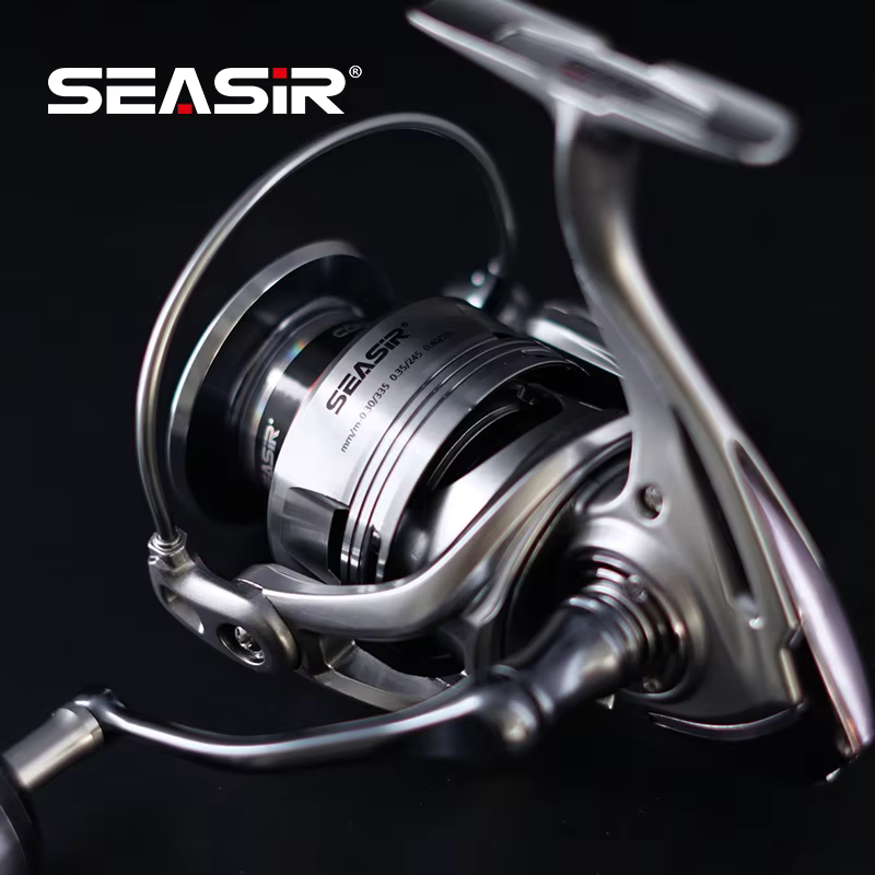 Carrete Spinning SEASIR Contra Max Metálico 25KG Arrastre - imagen 5