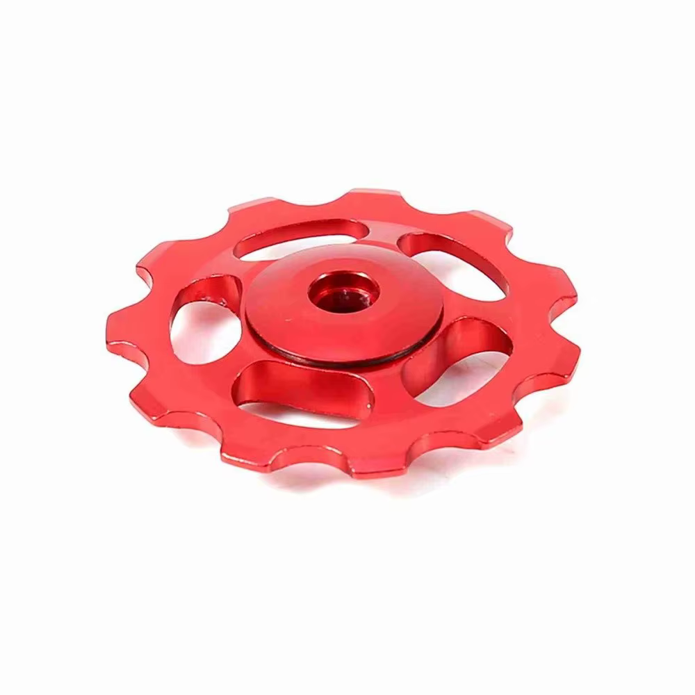Guías Polea Desviador Trasero Bicicleta 11T CNC Aluminio - imagen 3