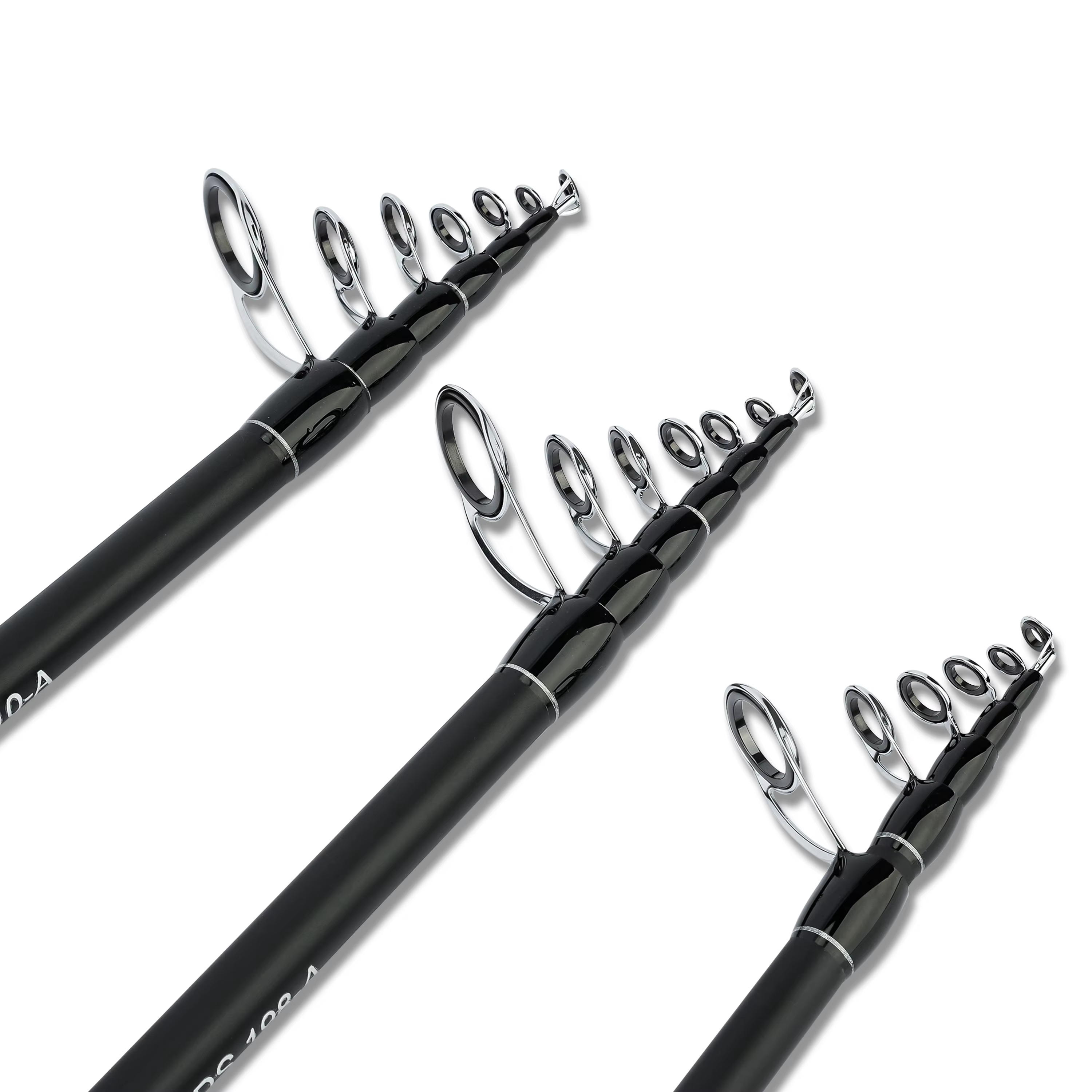 Caña Telescópica Surfcasting Carbono – Ideal para Viajes y Pesca Costera - imagen 4