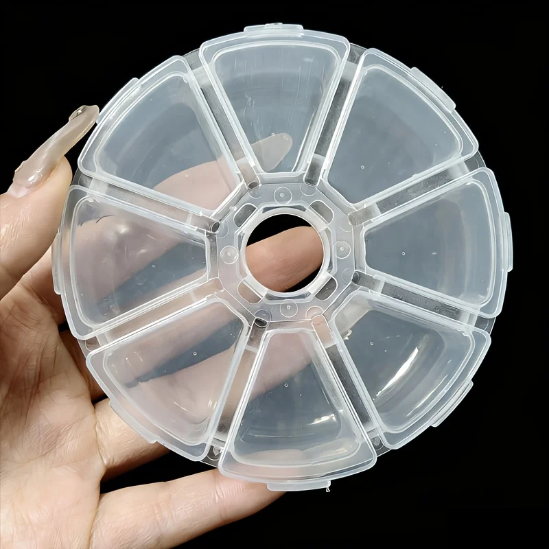 Caja de pesca reforzada portátil para señuelos, anzuelos y accesorios - imagen 5