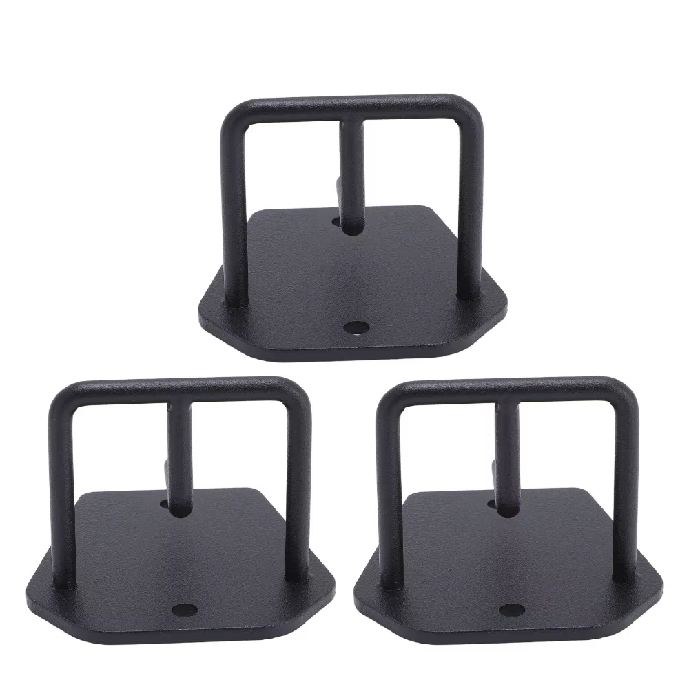 Soporte de Pared para Bandas Elásticas de Acero Negro - imagen 3