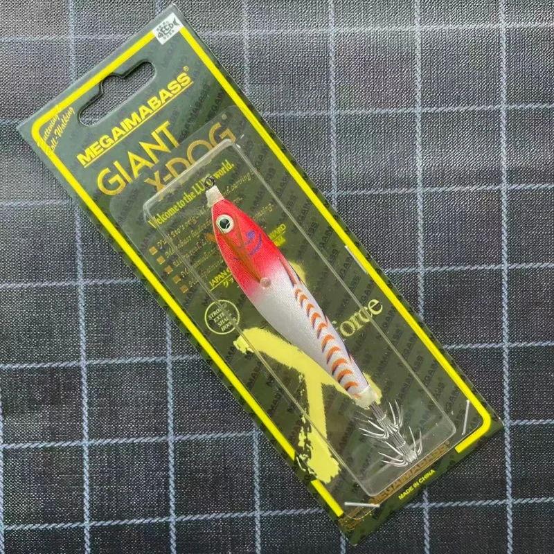 MEGAIMABASS Anzuelos de madera para camarón y calamar, cebo especial - imagen 5
