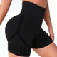 Shorts de yoga cintura alta con control de abdomen y sin costuras - imagen 2