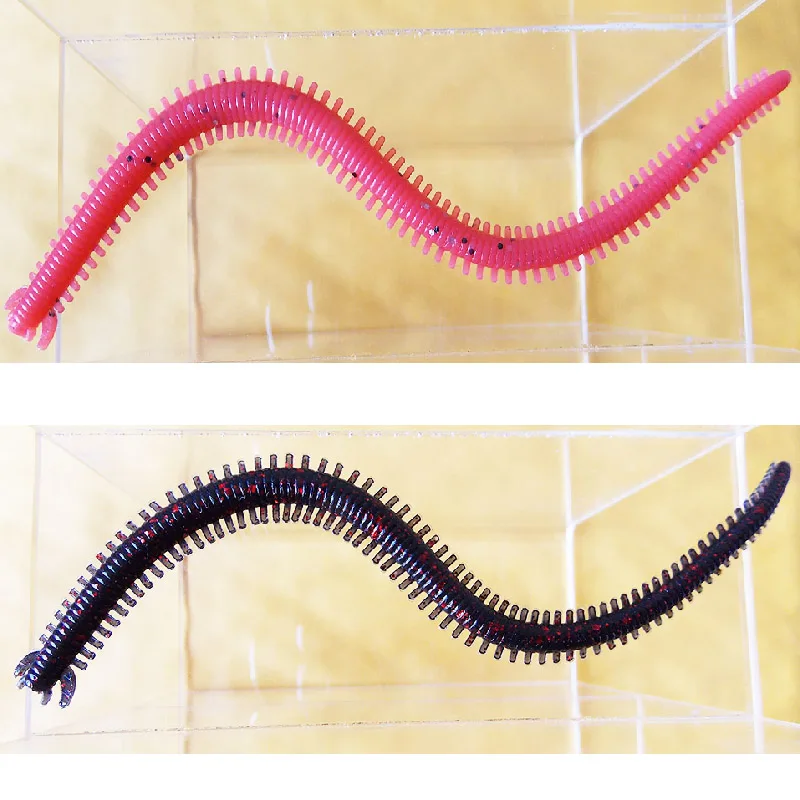 ESFISHING Scolopendra 150mm – Señuelo silicona realista para mar - imagen 4