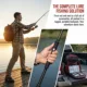 Kit de pesca Goture completo con caña y carrete, señuelos y aparejos