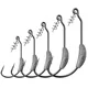 Anzuelos Jig Head con púas y bloqueo de resorte para Texas Rig - imagen 2