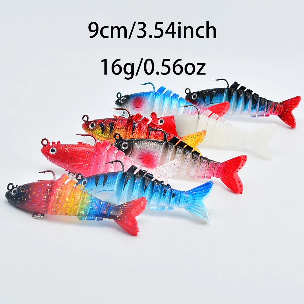 Vinilo blando para lubina y pesca con cabeza de plomo - imagen 3