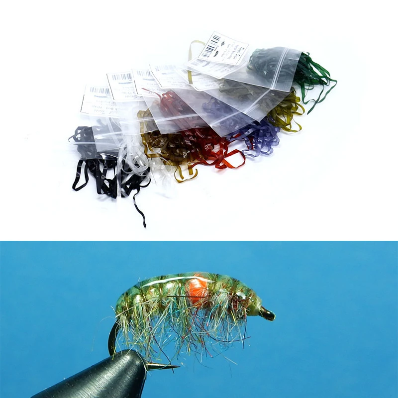Material elástico fino para atado de moscas y ninfas en colores - imagen 5