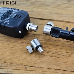 AQ204 Conector cambio rápido acero inoxidable para barras de zumbador