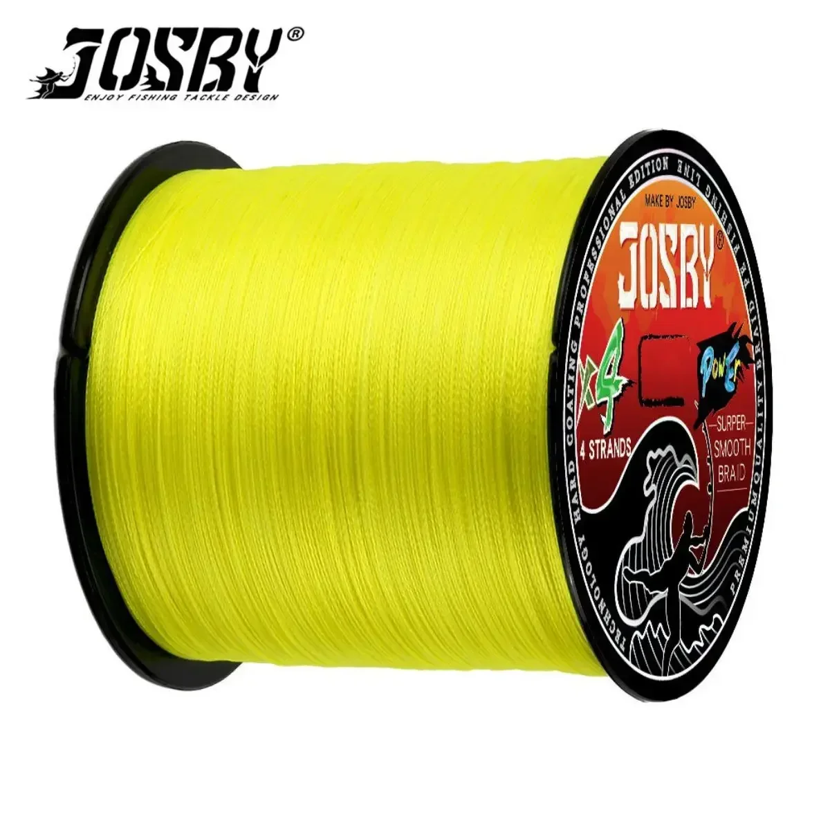 JOSBY X4 Línea Trenzada Multifilamento PE Japón 10-85LB - imagen 2