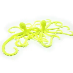 Señuelo suave con falda TPR para jigging – Gancho assist rosa rojo blanco