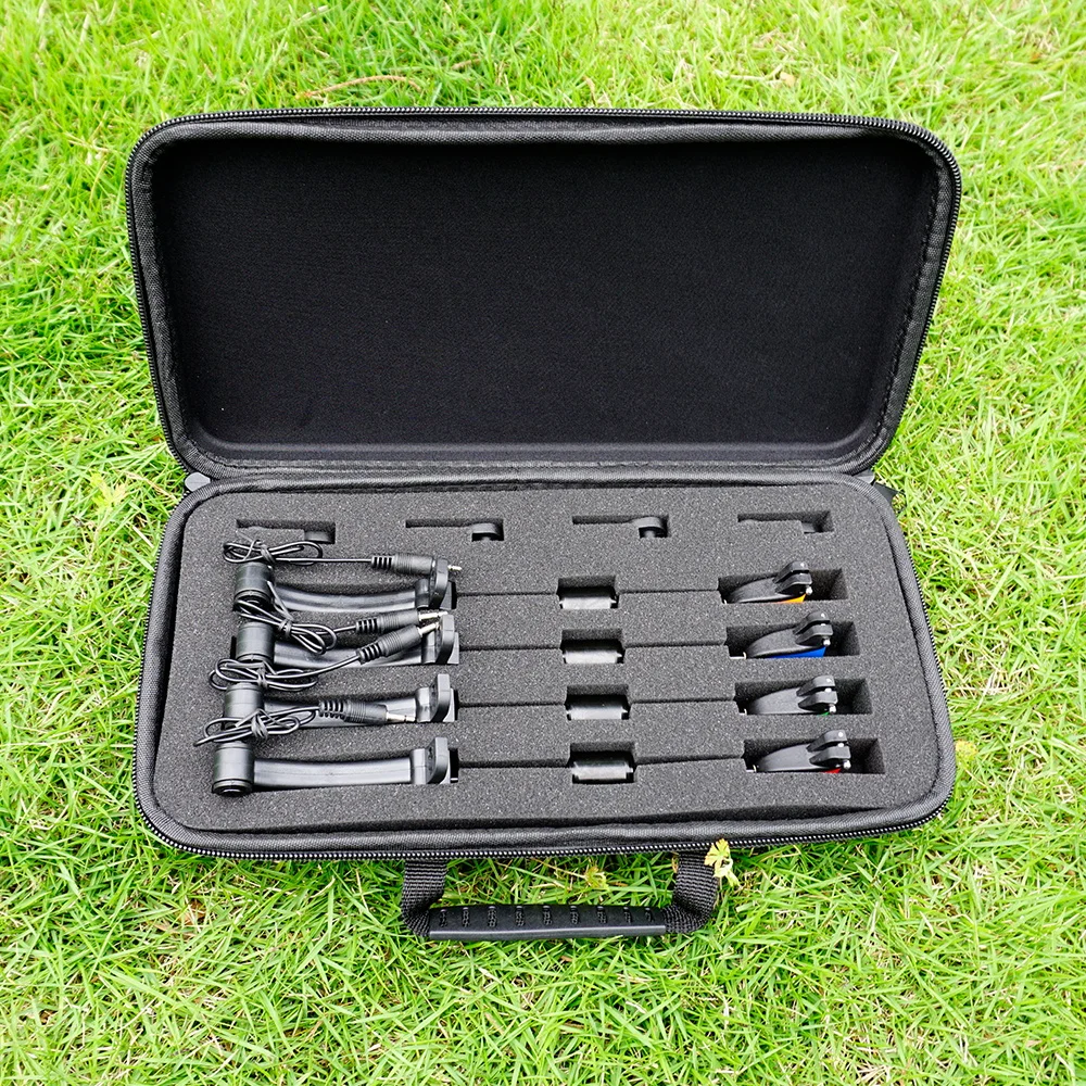 Indicadores de picada LED multicolor para pesca de carpa Hirisi - imagen 4