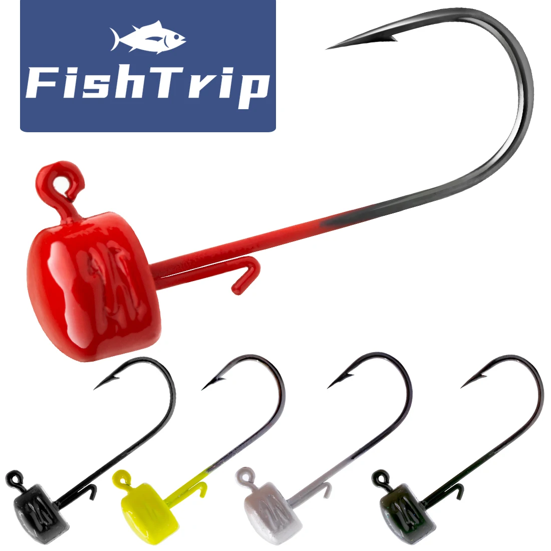 FishTrip Anzuelo Ned Rig Finesse para Lubina y Trucha