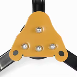 Soporte trípode plegable para clarinete y flauta – Base estable en negro
