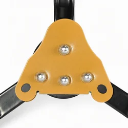 Soporte trípode plegable para clarinete y flauta – Base estable en negro