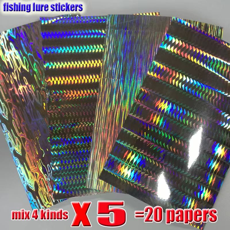 Flashes holográficos para señuelos – Adornos reflectantes de pesca - imagen 3