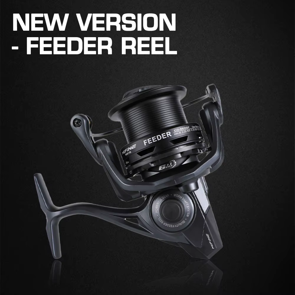 Carrete de Pesca Mifine 6+1BB – Arrastre 10KG Eje Helicoidal