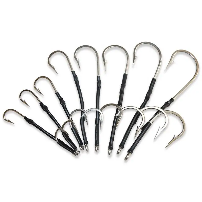 Anzuelos Jigging de acero inoxidable TAKEDO 7691 – para atún y tiburón - imagen 3