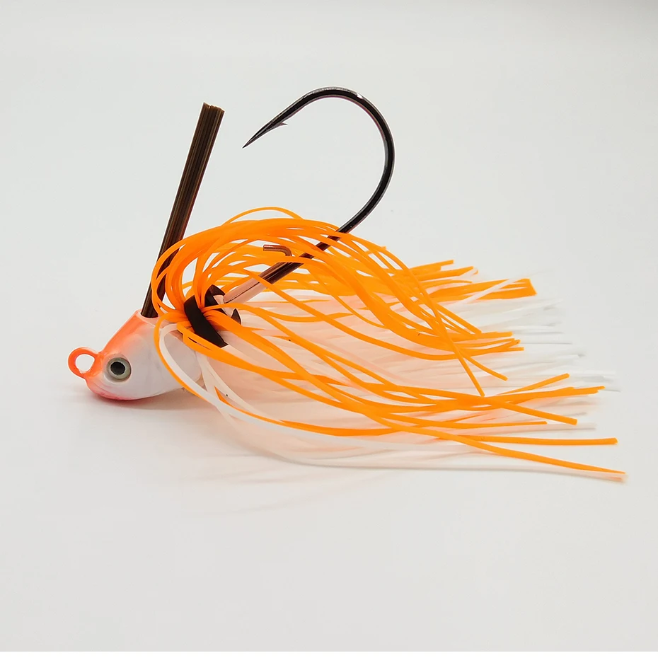 KESFISHING Faldas de Silicona para Jig Head – Colores variados - imagen 5