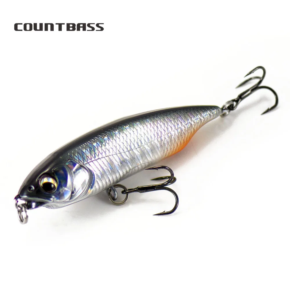 COUNTBASS Wobbler lápiz flotante Topwater – Señuelo duro para lucio