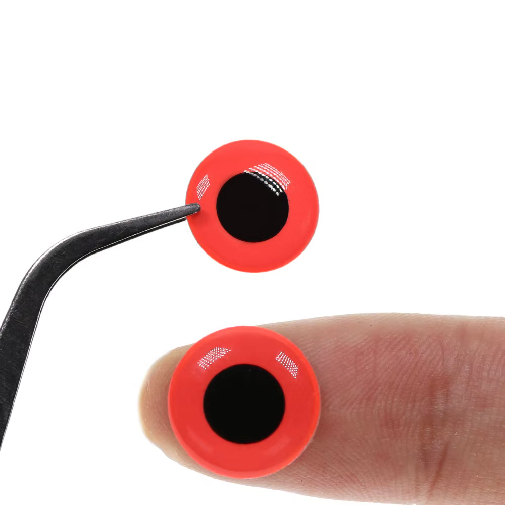 ICERIO Ojos de pez epoxi 3D luminosos para moscas Streamer agua salada - imagen 4
