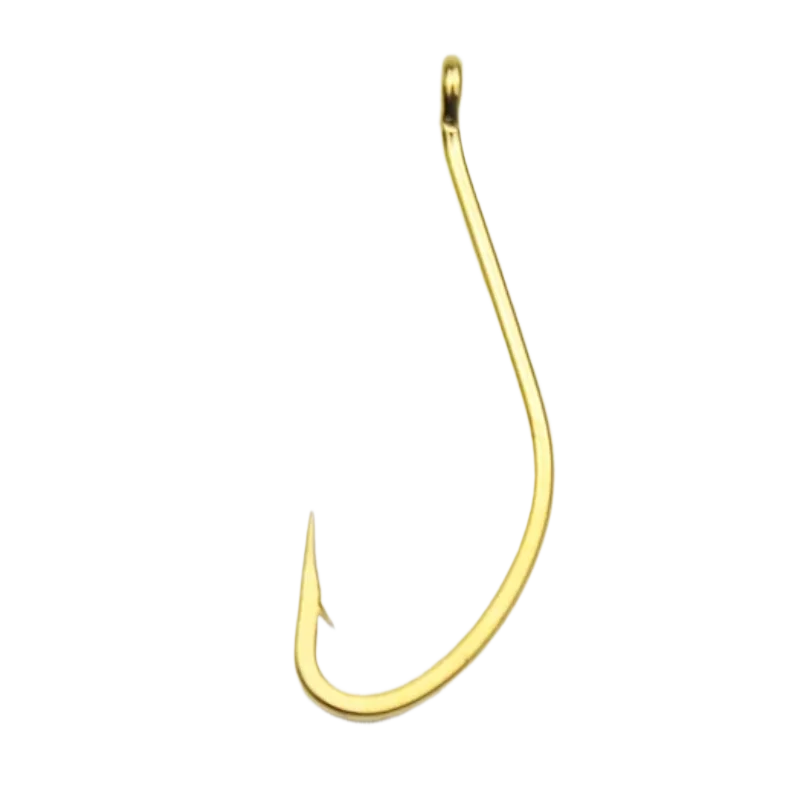 Anzuelo Akita Fox vástago largo fino con púas para lombriz y minnow - imagen 4