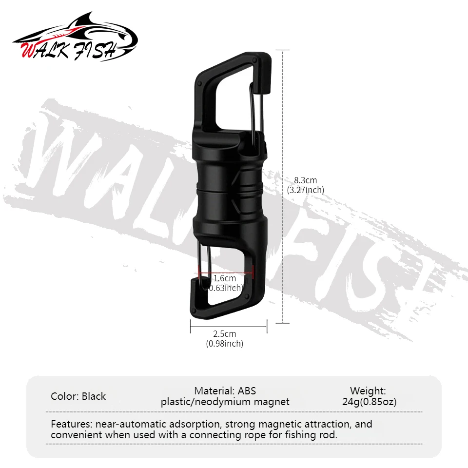 WALK FISH Hebilla magnética de pesca – multifunción montaña y anzuelo - imagen 4