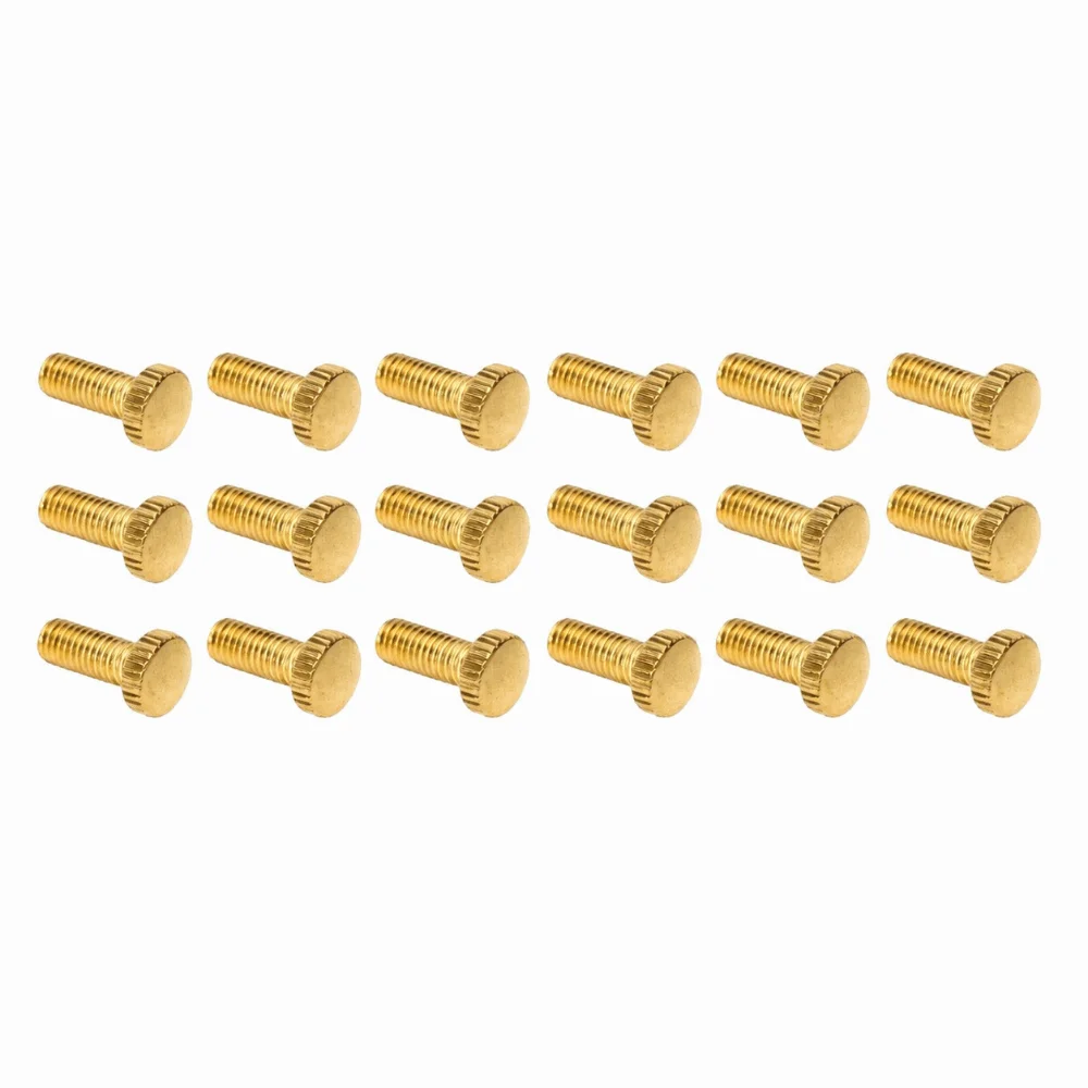 Tornillos de puente de trémolo roscados M5 dorados y plateados - imagen 5