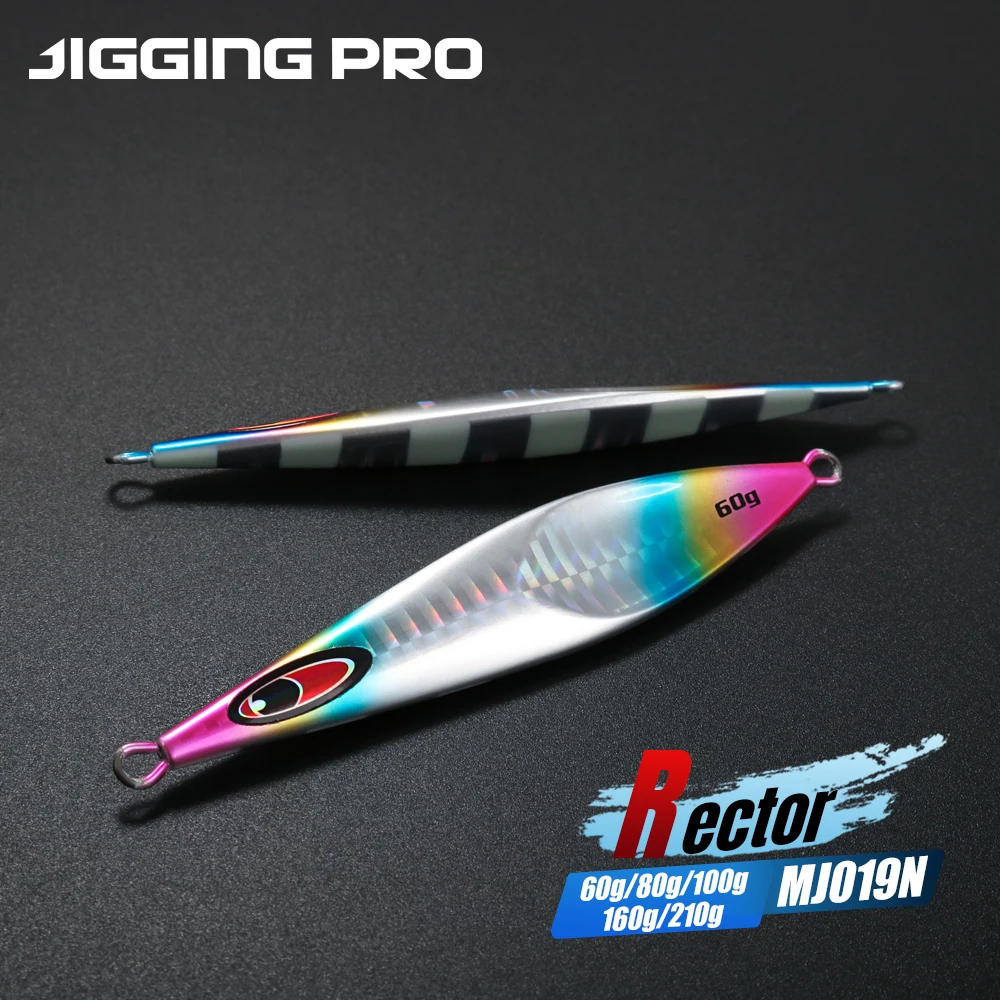 Señuelo metálico JIGGING PRO para pesca lenta