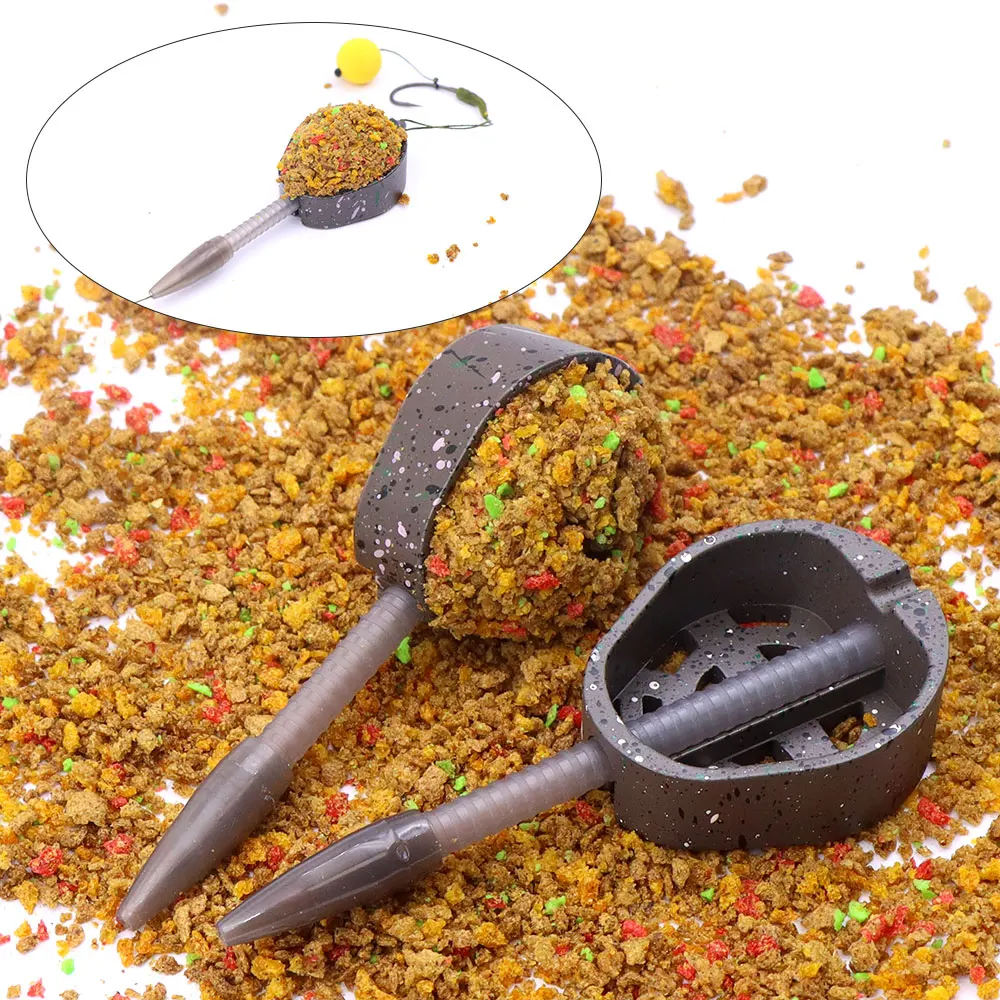 Method Feeder de aleación – Molde boilies y jaula cebo para carpa