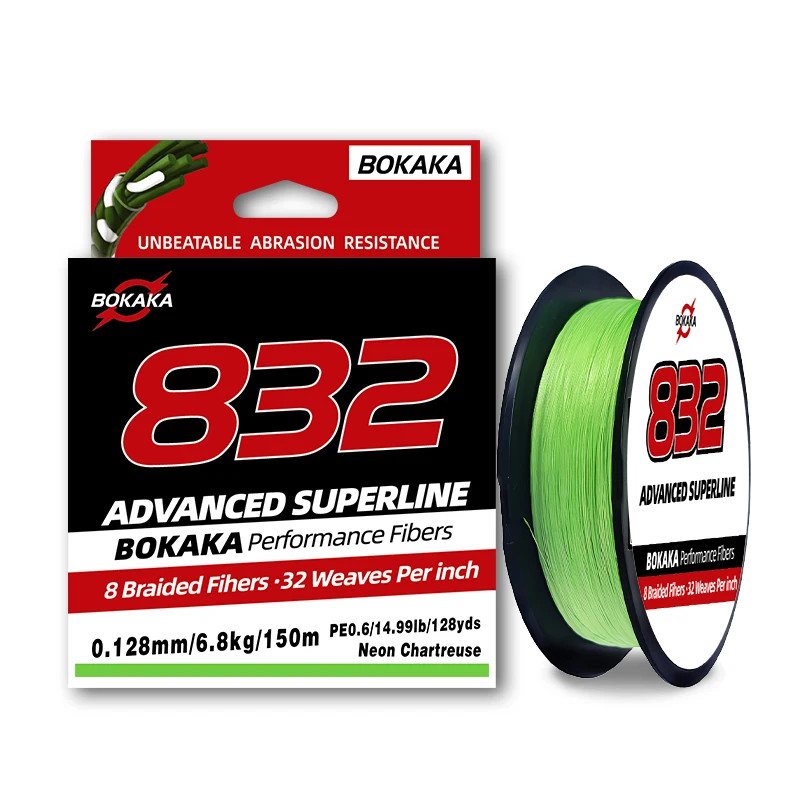 Sufix 832 Trenzado X8 Línea de Pesca para Carpa