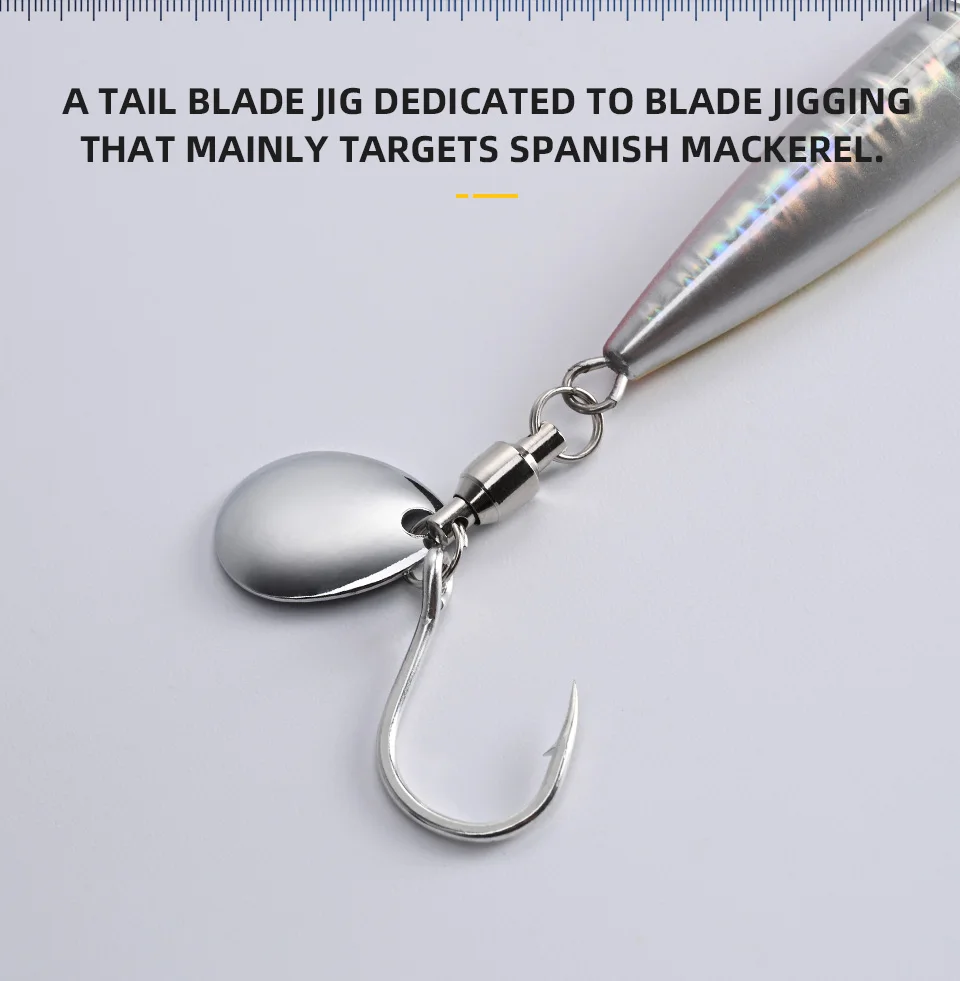 Tres pesos del BLUX Blade Shotel Jig