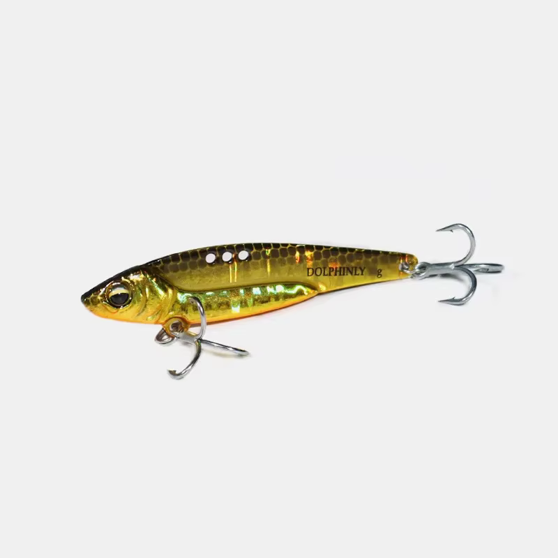 Swimbait metálico con cucharilla giratoria – Hundible para agua salada - imagen 4