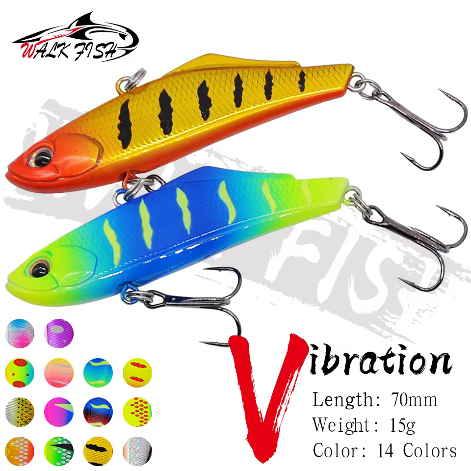 WALK FISH 1 Swimbait Señuelo vibrador 3D para lubina - imagen 4
