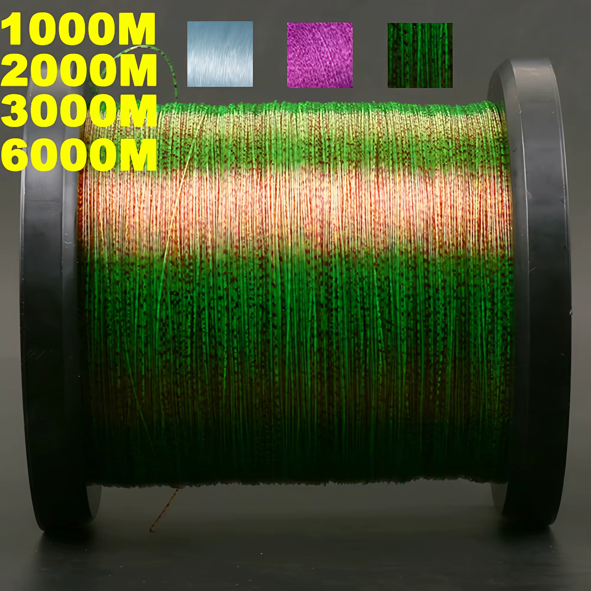 Fluorocarbono moteado 3D para carpa - imagen 2