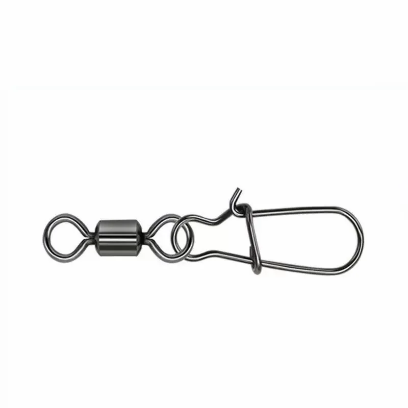 Conectores de pesca giratorios con anzuelo en acero inoxidable - imagen 2