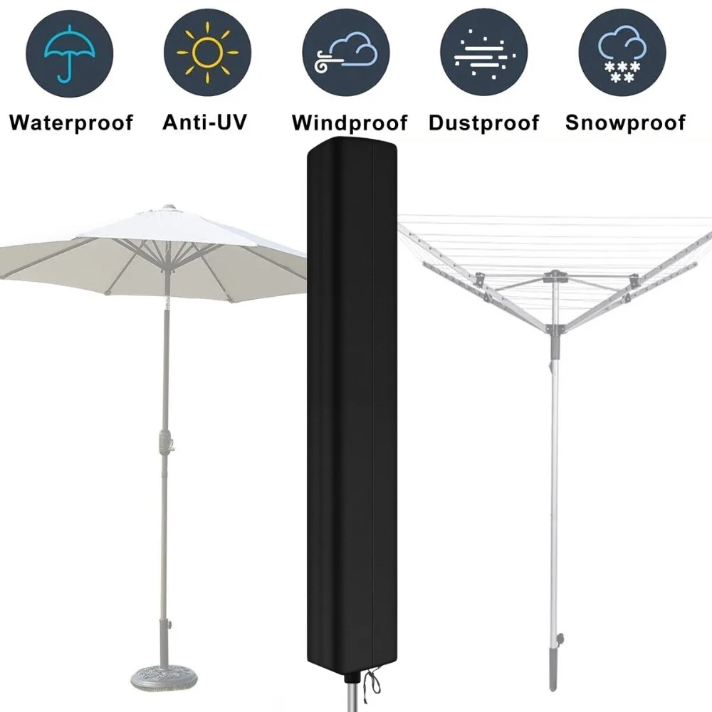 Funda impermeable giratoria multifunción para secador de lavandería