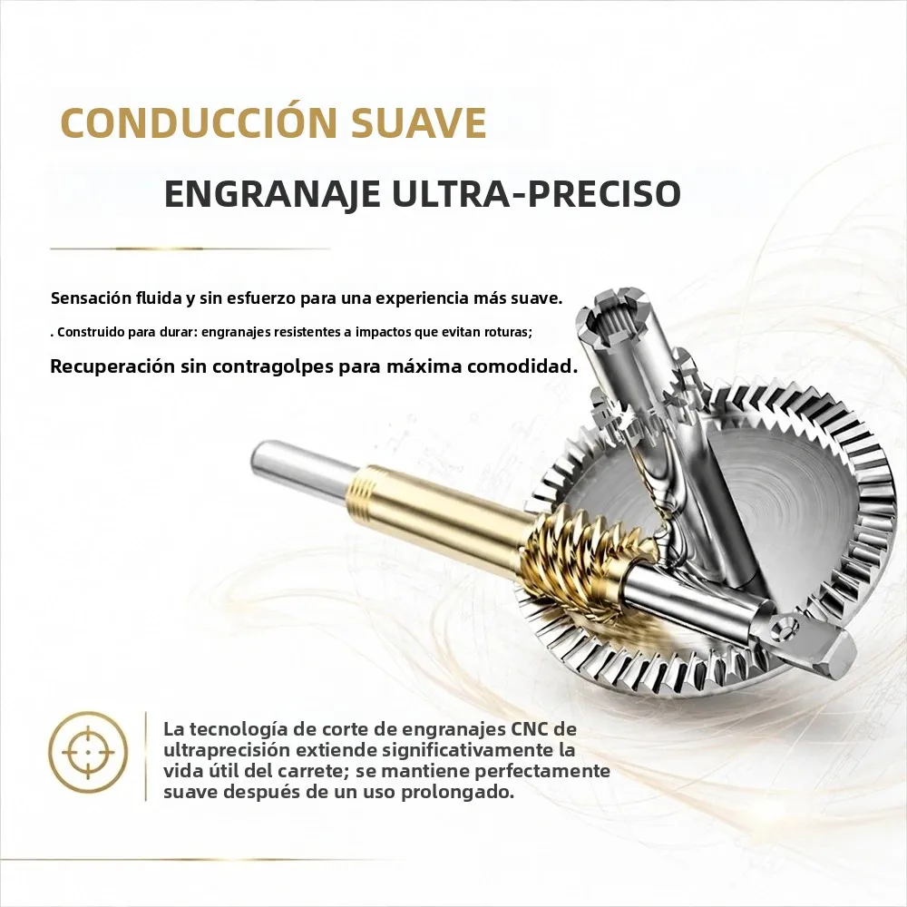 Huidiao KNIGHT ST Carrete de Surfcasting giratorio para grandes capturas - imagen 3