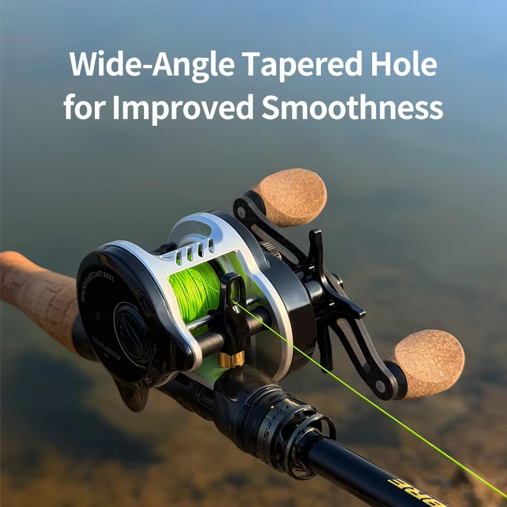 Carrete baitcasting Huidiao TRAILSEEKER G1 DC para señuelos finos