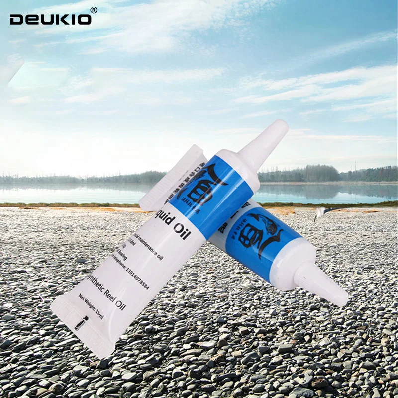 DEUKIO Grasa y Aceite Lubricante para Carretes de Pesca