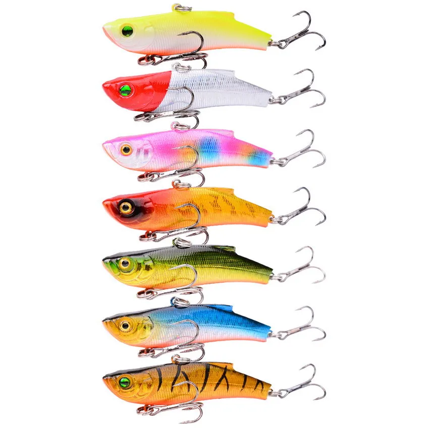 Señuelo artificial VIB para pesca con cebo duro de plástico