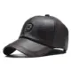 Gorras térmicas béisbol de cuero ajustables otoño-invierno – cálidas